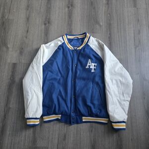 Vintage Steve & Barry Air Force Falcons Varsity Jacket Mens Size Large